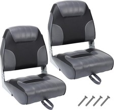2 Pack Boat Seats Low Back