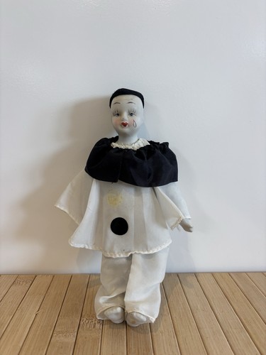 Vintage pierrot clown - pierrot, doll