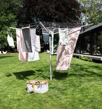 Brabantia Topspinner 40m Rotary Washing Line  – Silver Outdoor Clothes Airer