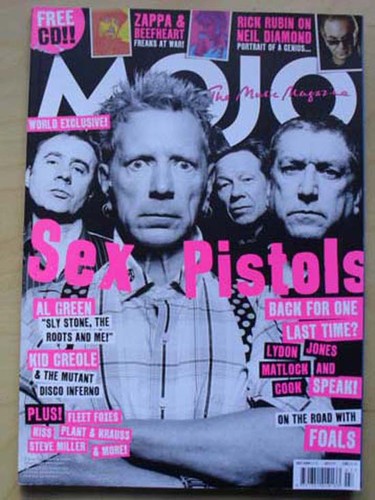 Sex pistols mojo 176 magazine - mojo,