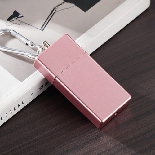 Pink ashtray keychain - ashtray, mini