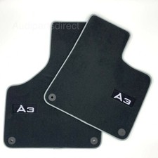 NEW GENUINE AUDI A3 2004-2013 FRONT PREMIUM TEXTILE FLOOR MATS 8P2061275PMNO