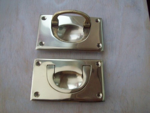 Heavy duty solid - brass, flush