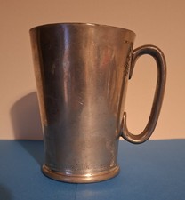 Antique Victorian Pewter Half