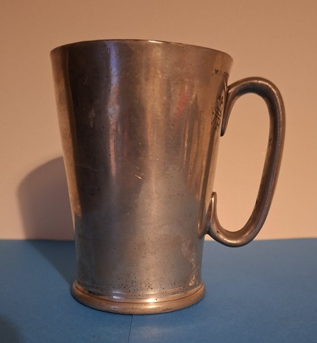Antique victorian pewter - victorian, half