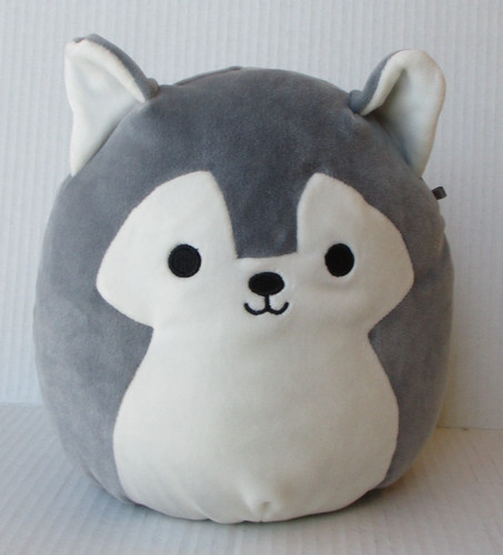 Squishmallows grey fox - fox, 8"