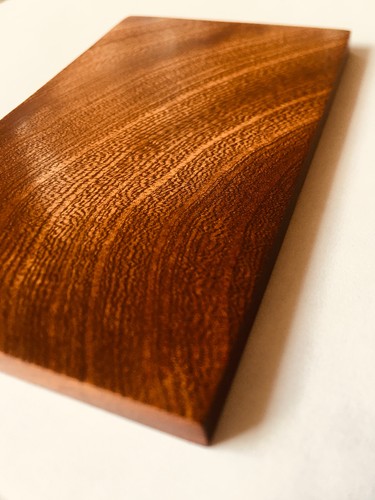 Solid mahogany character blank - solid,