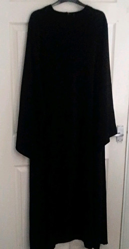 Womens black abaya long - womens,