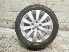 17" INCH ALLOY WHEEL WITH DAMAGED TYRE VAUXHALL ZAFIRA TOURER C 2017