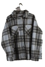 Hollister blue overshirt - blue,