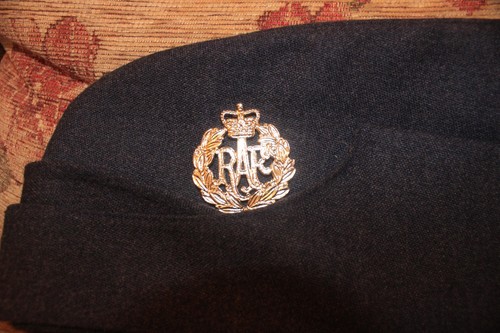 Raf cap badge - cap, side