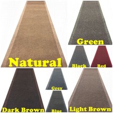 Carpet Runner Heavy Duty Non Slip Dirt Hallway Kitchen Stairs Mat Cut any Length