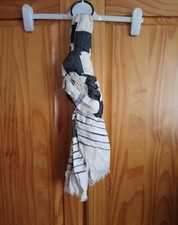 Matalan Black & Cream Scarf Shawl