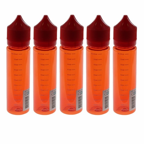 60ml red with scale - , empty