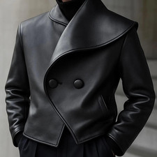 Handmade Men's Leather coat