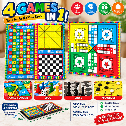 Board game set ludo - in, 1