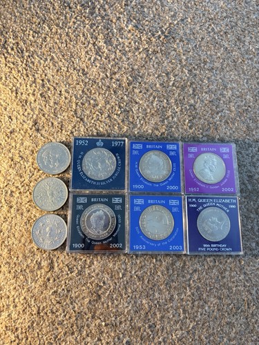 British commemorative 5 - commemorative, £5