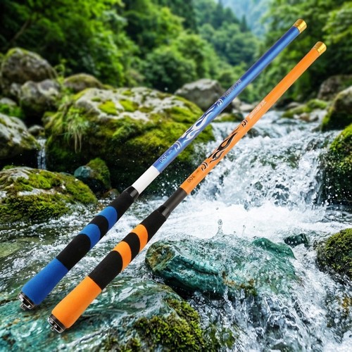 Telescopic carbon fishing - fishing, rod