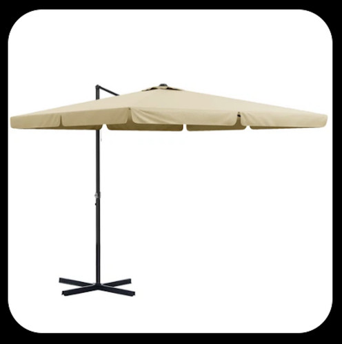 Grey taupe outsunny 3m - grey/taupe,