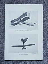 The New Voisin and Hanriot