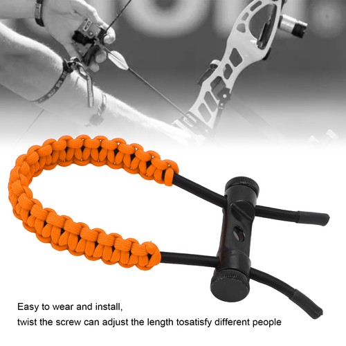 Archery wrist sling - (orange)archery,