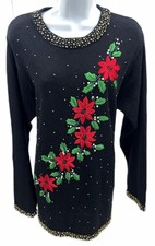 XL Black Christmas Holiday