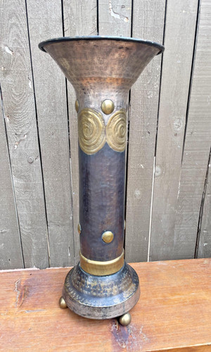 Ming dynasty metal beaker - gu,