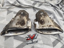 ✅ MERCEDES E CLASS W212 13-16 AMG EXHAUST PIPE TIP PAIR A2124902727 A2124902827