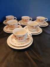 18 Pc Vintage Retro Poole Pottery Summer Glory 6 x  Cups & Saucers & Plates