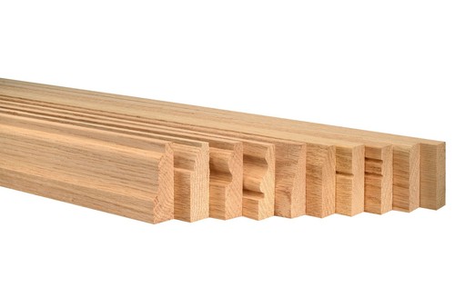 Solid oak architrave set 1x3 - architrave,