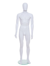 FULL MALE MATT WHITE MANNEQUIN