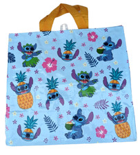 2x Disney's Lilo and Stitch Tote Shopping Bag Stitch Tote Bag NEW
