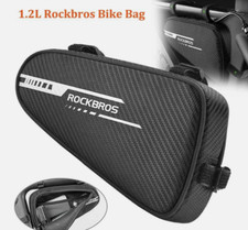 ROCKBROS Bike Frame Bag Bicycle Triangle Bag MTBBike Front Tube Pouch Waterproof