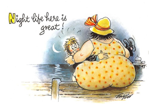 Bamforth comic postcard - bamforth,