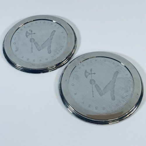 Hennessy cognac coasters - cognac,