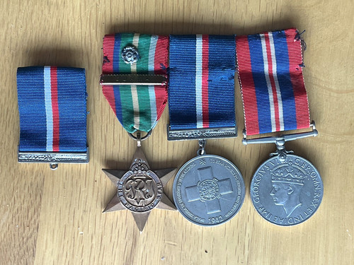 Ww2 british medal group malta - british,