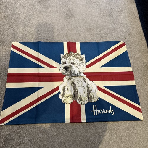 Harrods teddy bear - bear, towel