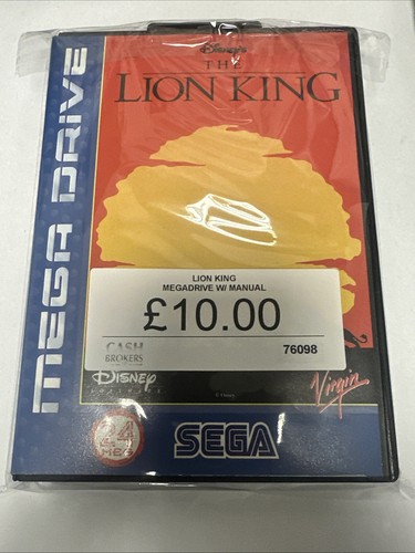 The lion king sega - king, mega
