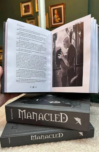 Manacle manacled - manacle.,