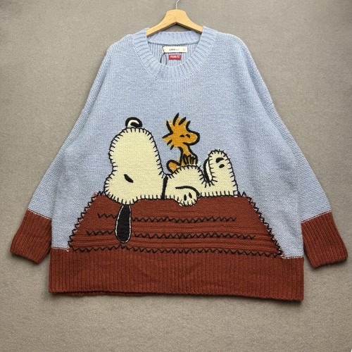 Zara peanuts snoopy jumper - peanuts,