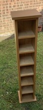 SOLID WOOD FREESTANDING SHELVES UNIT 43” TALL