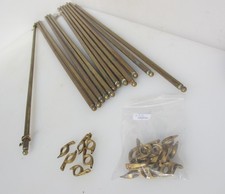 Antique Brass Stair Rods x13 &