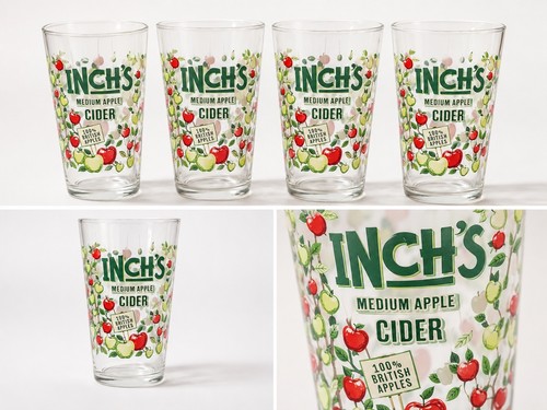 Inchs cider pint glasses - pint,