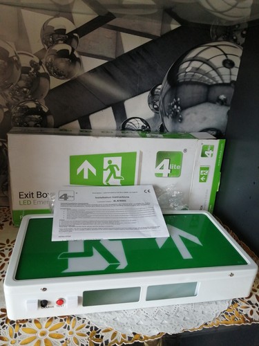 Led emergency exit - exit, box