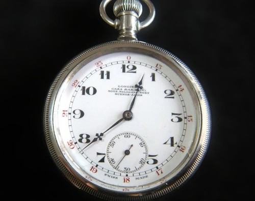 Longines antique pocket watch - longines,