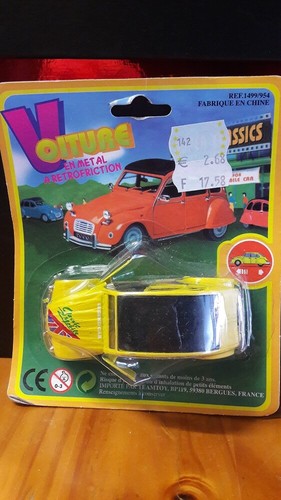 Metal miniature vehicle with - metal,