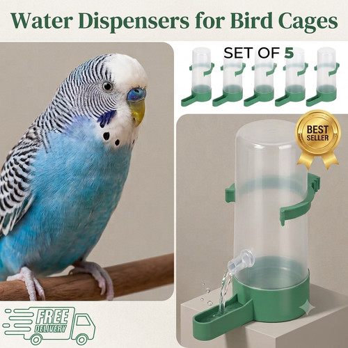 Bird cage water dispenser - bird,
