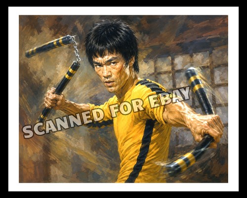 Bruce lee 8x10in glossy - lee,