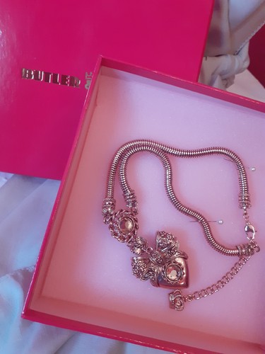 Butler wilson rose gold - &,