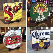 Handmade Wooden Beer Coaster